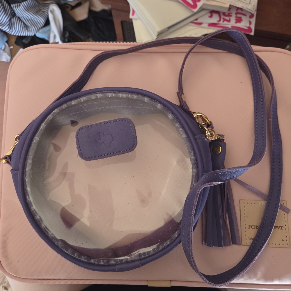 Jon Hart Purple Luna Stadium Purse
